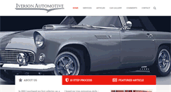 Desktop Screenshot of iversonautomotive.com